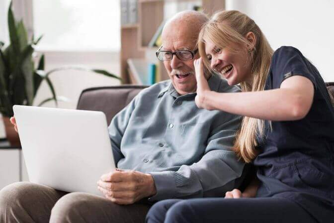 Aged person cares